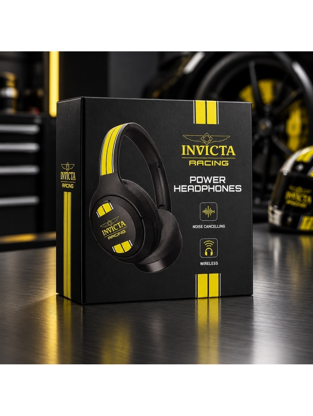 $99 INVICTA RACING POWER WIRELESS NOISE CANCELING HEADPHONES